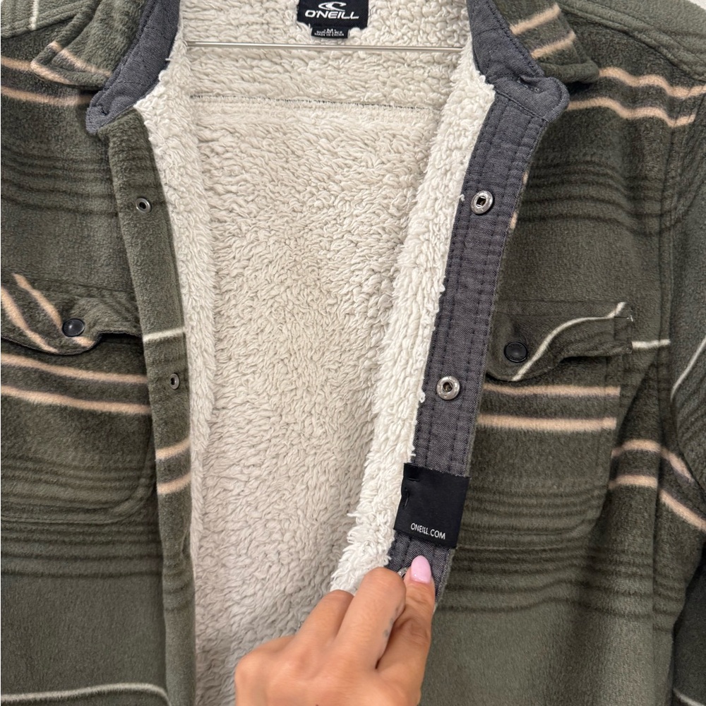 O’Neil Men’s Sherpa-Lined Jacket - Picture 4 of 8